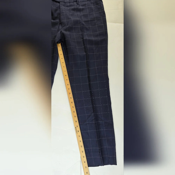 Classic Sand Copenhagen virgin wool suit . Navy Check. Size EU 54/US 42R - Picture 11 of 16